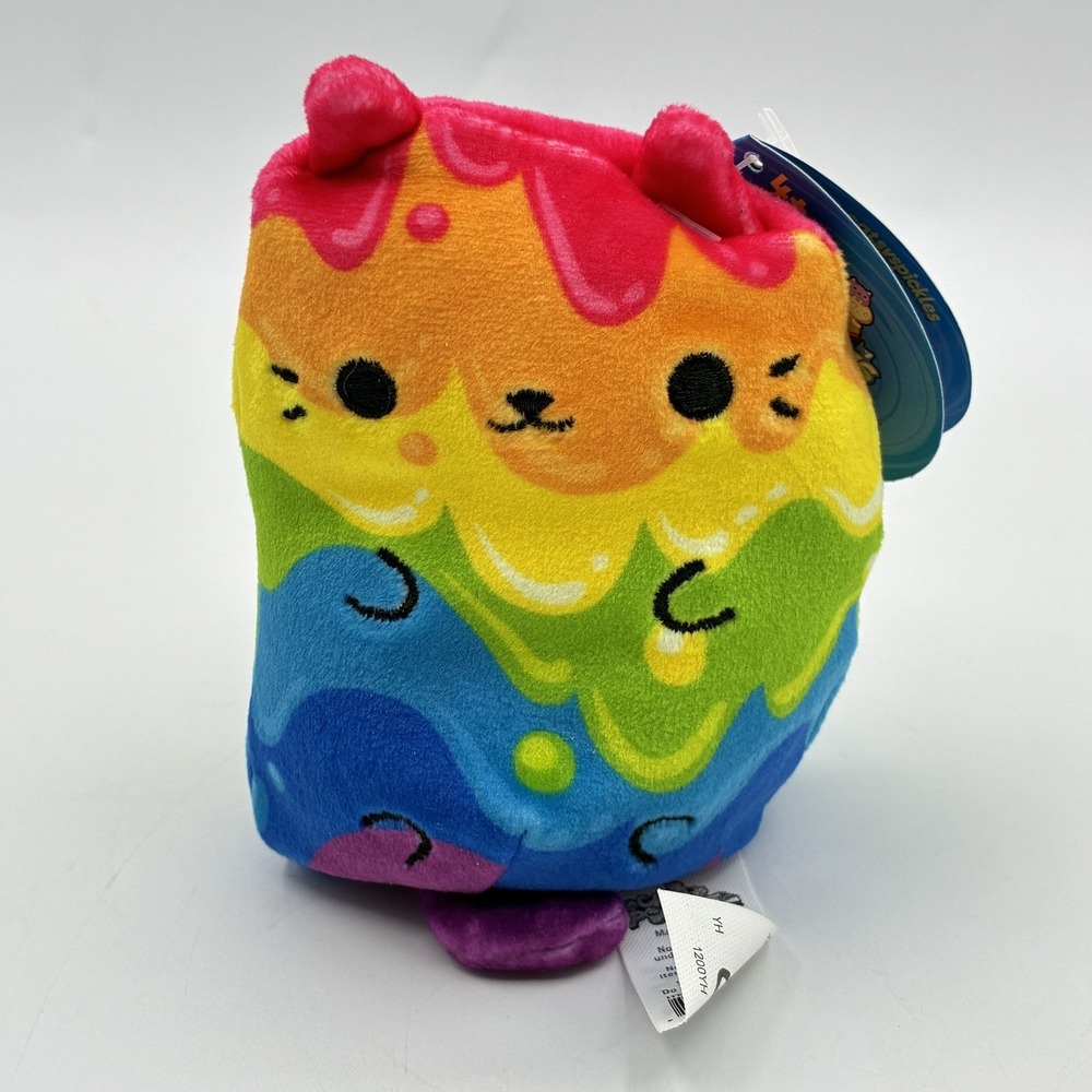 Cats vs Pickles Prisma Paws Rainbow Cat Stuffed Animal Plush Toy #206 New with